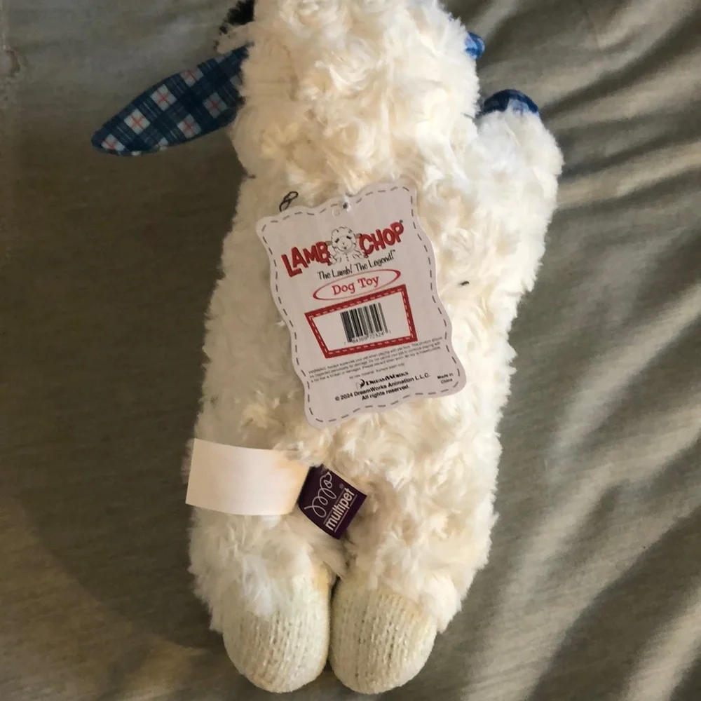 Dreamworks Plush Dog Toy with Blue Ears